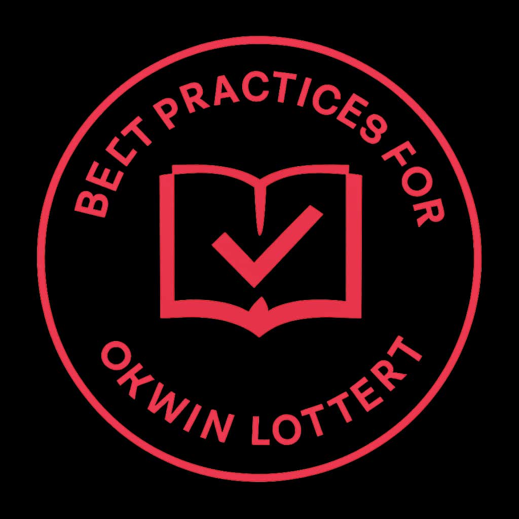 Icon representing best practices for Okwin Lottery.