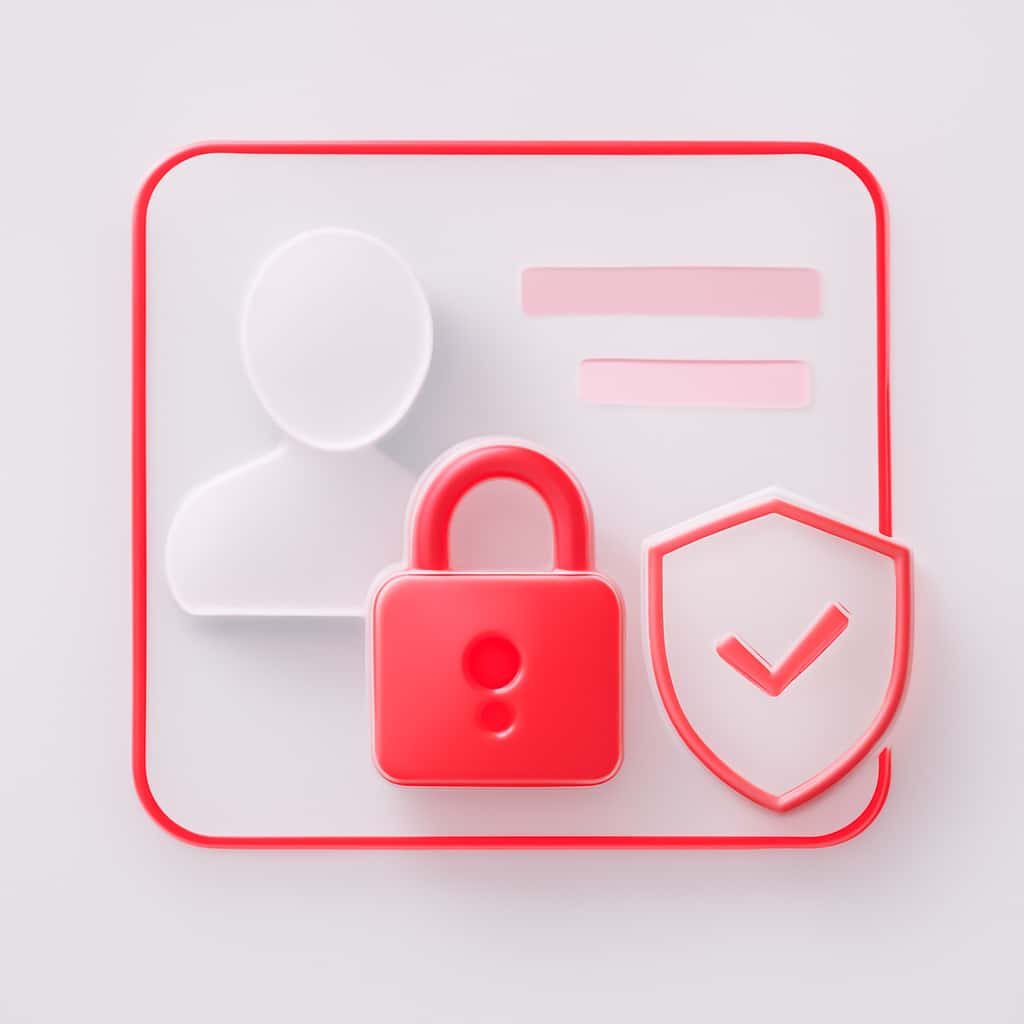 An educational diagram illustrating security measures for Okwin Lottery accounts.